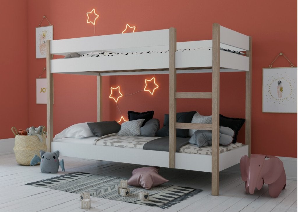 Alto stapelbed - 90x200 - Wit