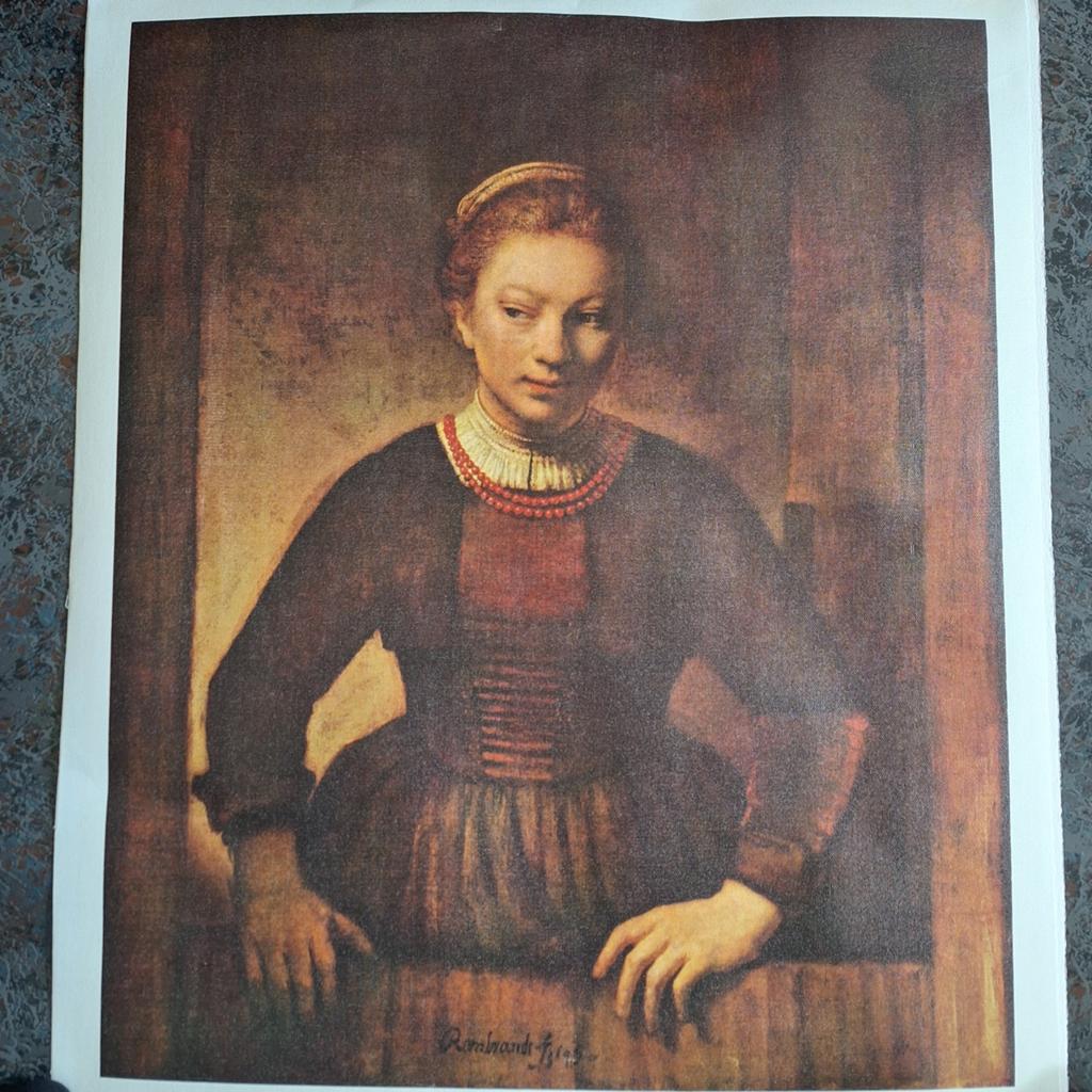 Reproductie Rembrandt van Rijn, Antiek en Kunst, Ophalen of Verzenden