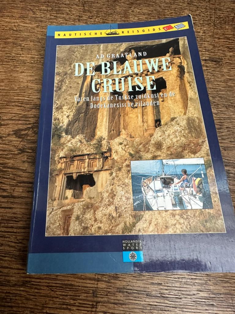 Ad Graafland: De blauwe cruise, Boeken, Overige merken, Fiets- of Wandelgids, Europa, Ophalen of Verzenden