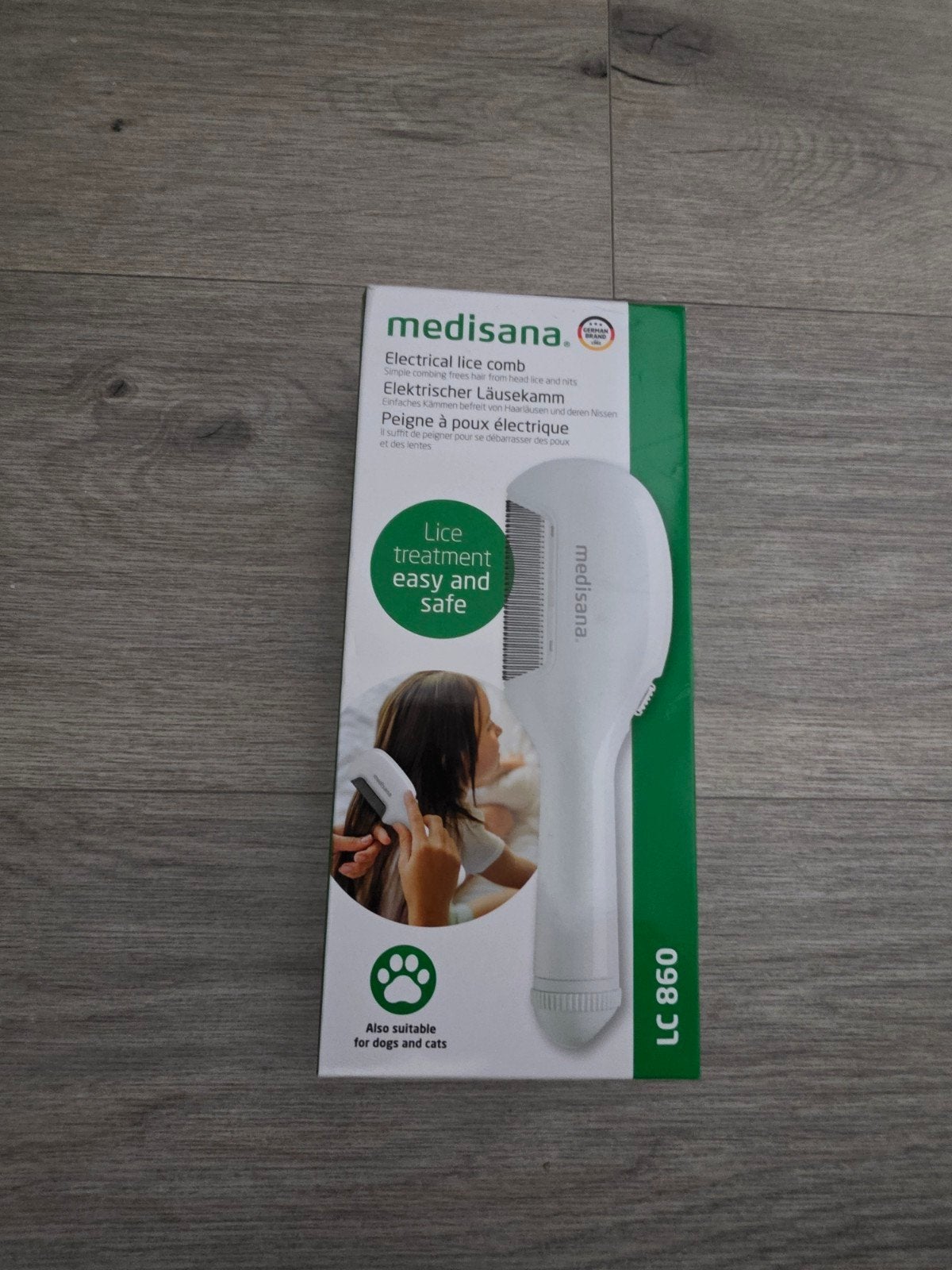 Medisana Elektrische Luizenkam LC 860, Ophalen of Verzenden, Nieuw, Haarverzorging