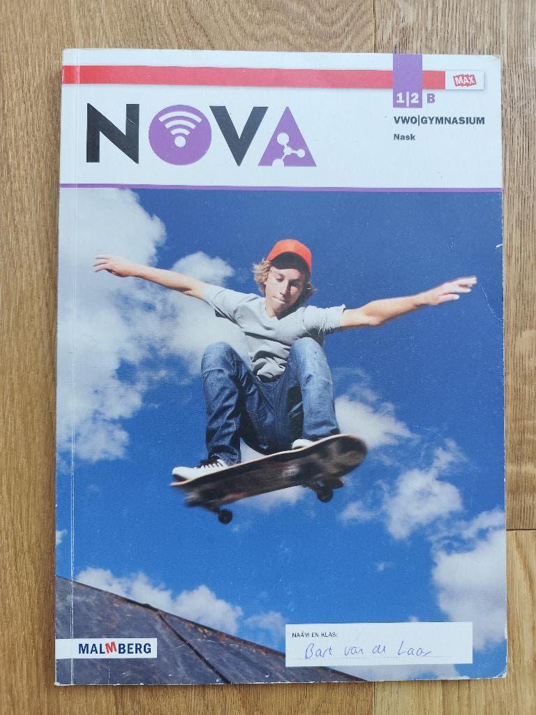 Nova 1&2 VWO/gymnasium deel B boek  natuur- en scheikunde, VWO, Natuurkunde, Diverse auteurs, Ophalen of Verzenden