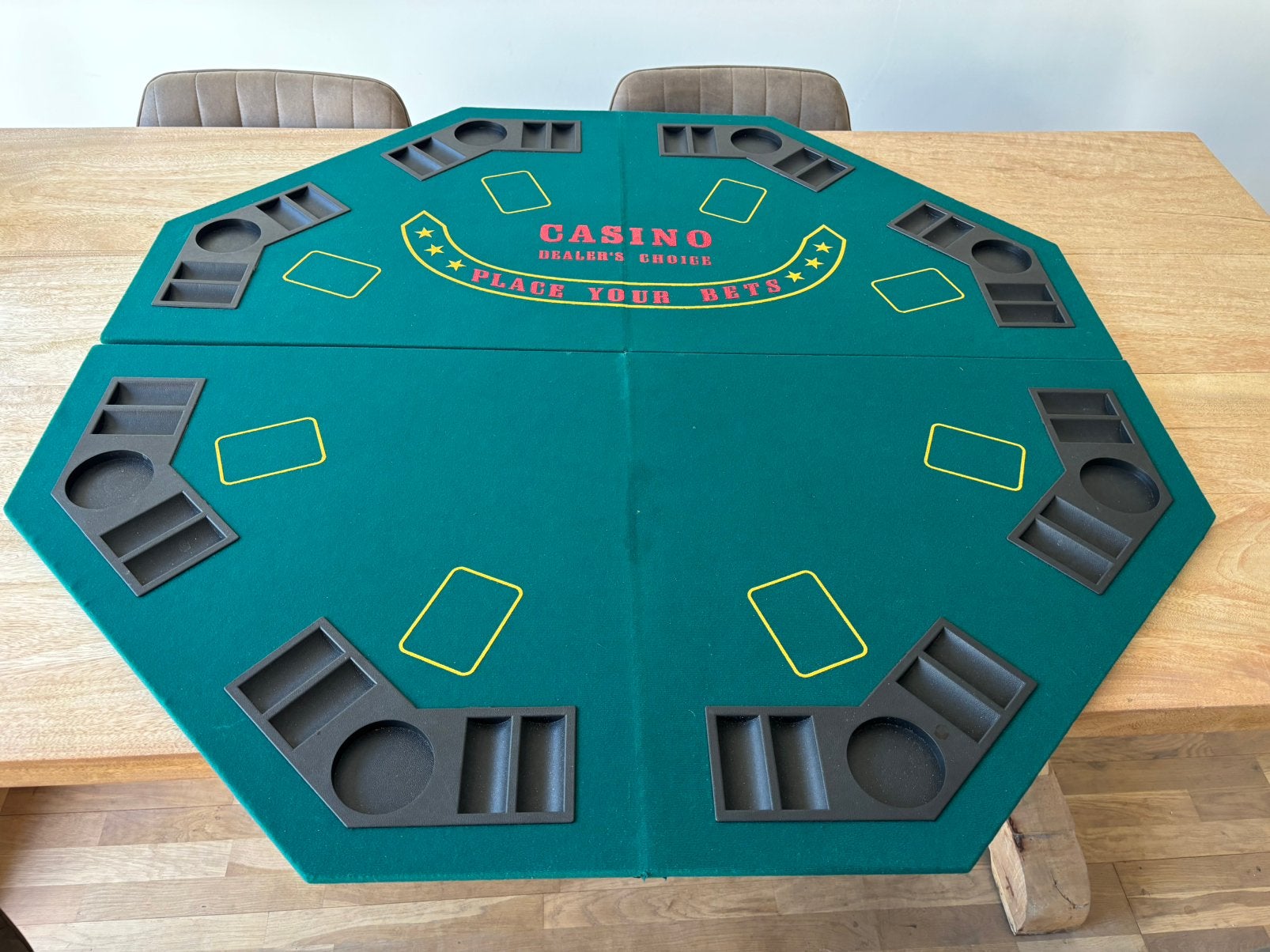Opvouwbare poker tafel, Ophalen, Gebruikt