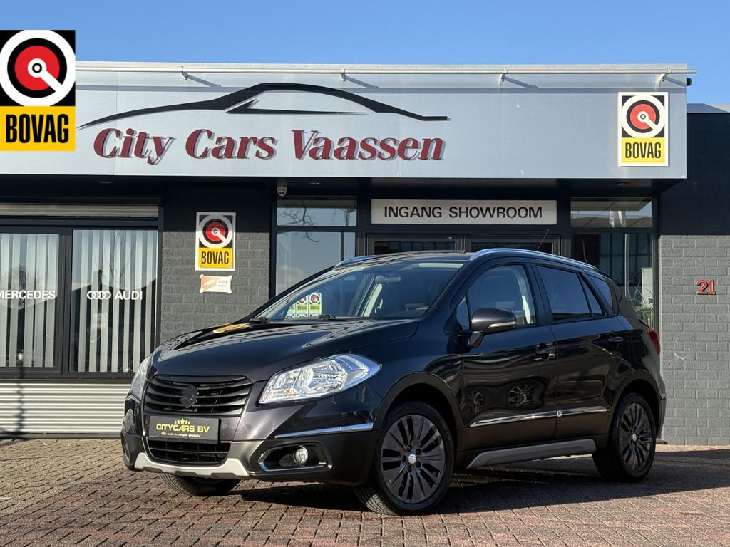 Suzuki S-Cross 1.6 Exclusive 120 pk panoramadak navigatie ca, Voorwielaandrijving, Stof, 4 cilinders, 400 kg