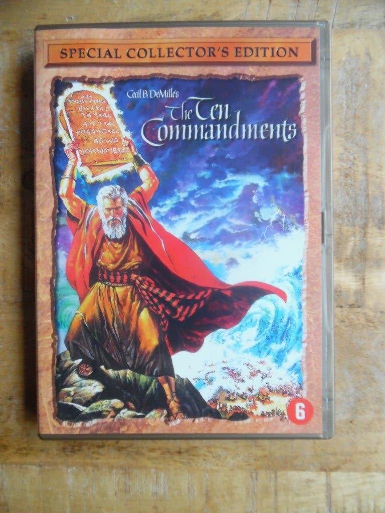 AVONTUUR SPEKTAKEL - THE TEN COMMANDMENTS - CHARLTON HESTON, Alle leeftijden, Verzenden, Gebruikt, Overige gebieden
