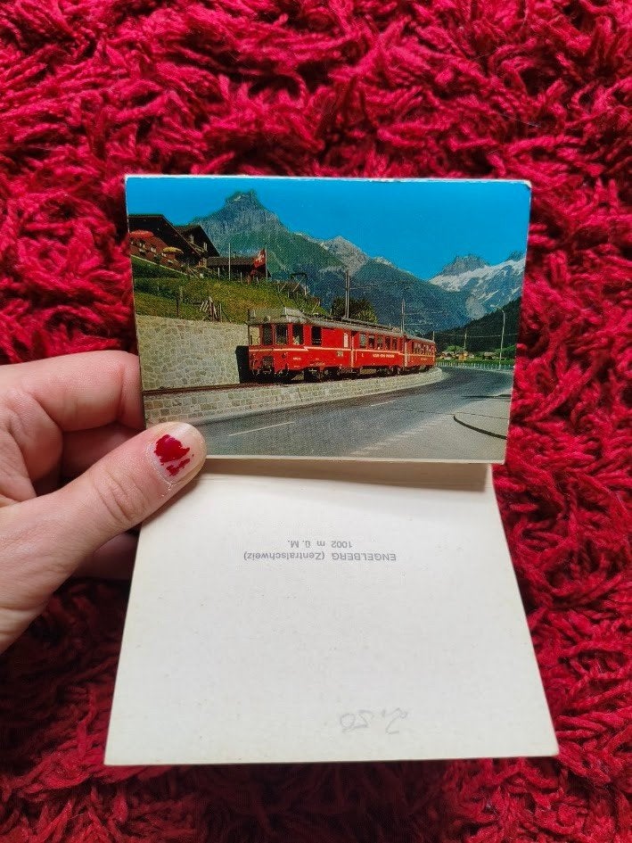 Souvenir boekje Engelberg Zwitserland, Verzamelen, Foto's en Prenten, Gebruikt, Foto, Voor 1940, Buitenland