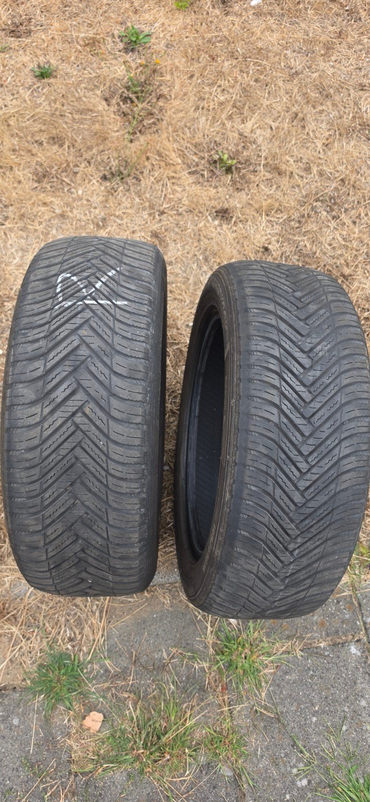 2x Hankook Kinergy S4 195/55/16, Ophalen, Gebruikt