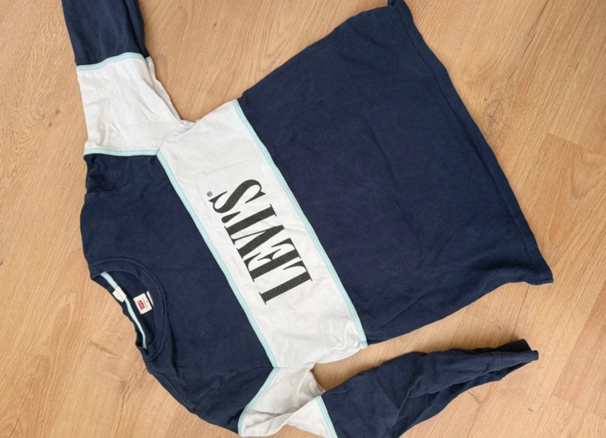 Levi’s trui, Verzenden, Zo goed als nieuw, Maat 38/40 (M), Blauw