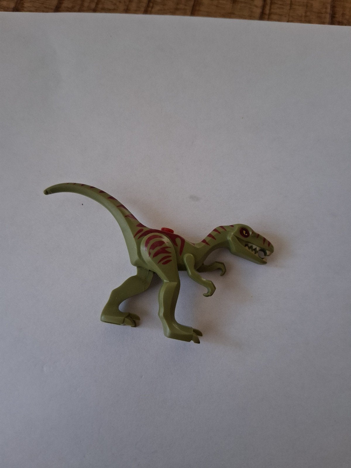 Lego Jurassic World Raptor Dinosaurus Figuur, Ophalen of Verzenden