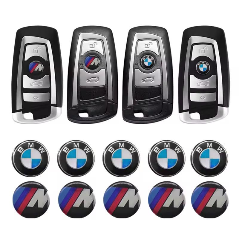 BMW & BMW M autosleutel  sticker. 2 modellen, Auto diversen, Tuning en Styling, Ophalen of Verzenden