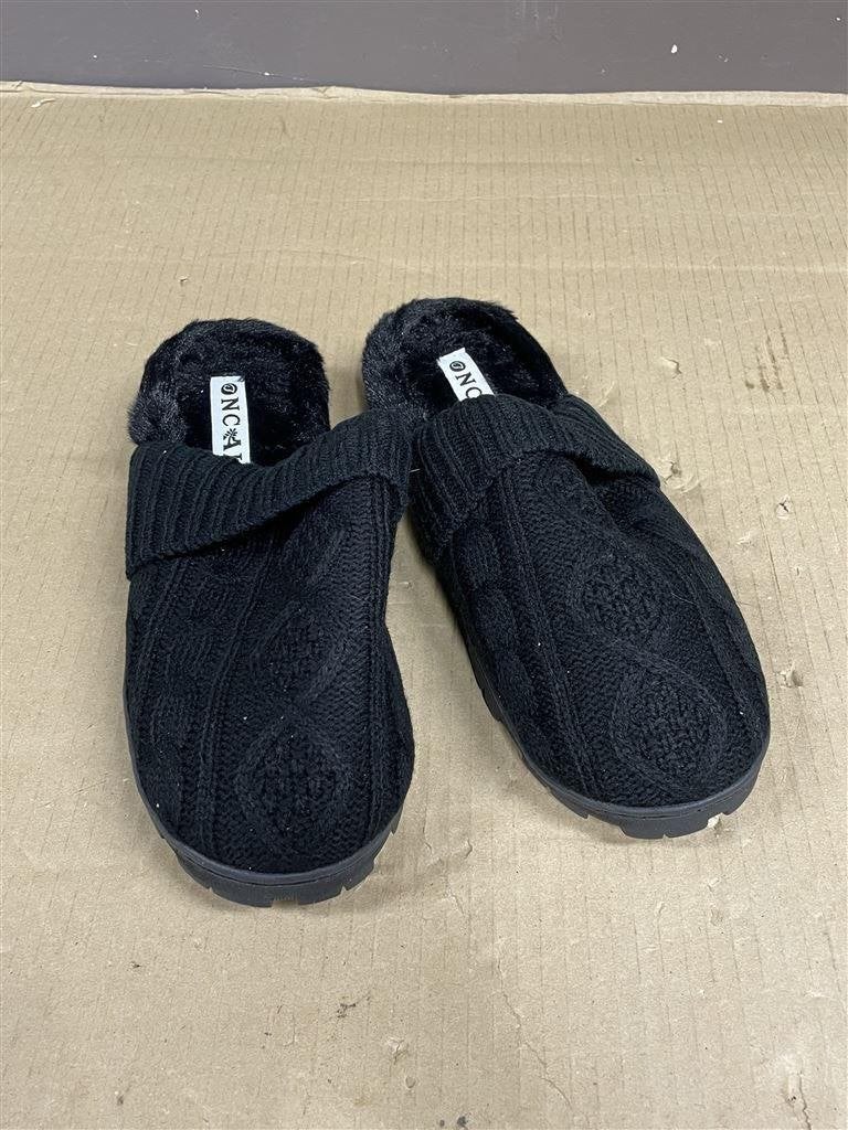 Slippers van Inca maat 38 met memory foam, Kleding | Dames, Ophalen of Verzenden, Nieuw, Zwart