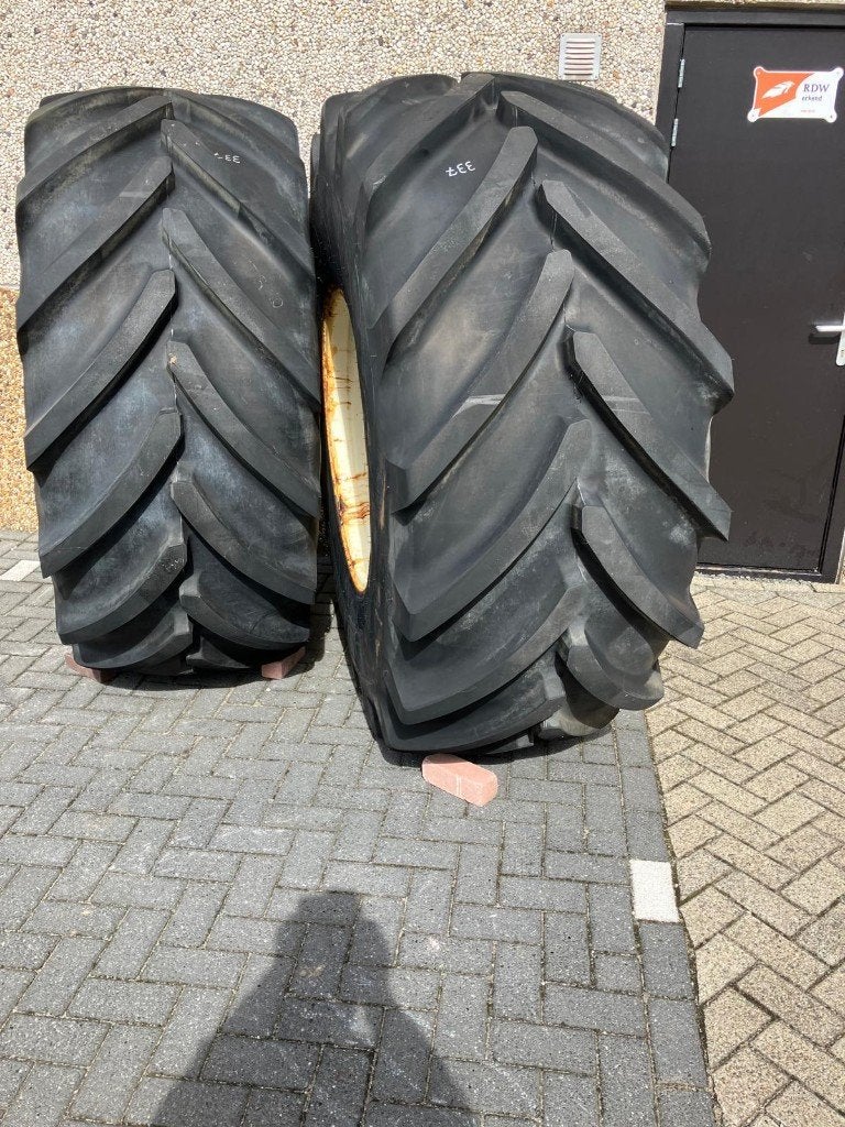 Set Demo banden MICHELIN CEREXBIB 800/65R32 velg 280/335/10g, Ophalen of Verzenden