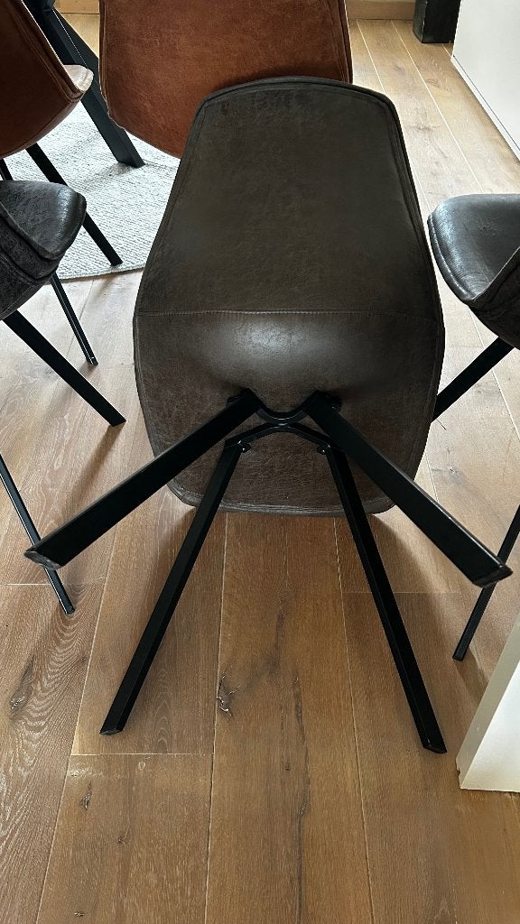 Stoelen, Huis en Inrichting, Ophalen, Gebruikt, Zwart, Vijf, Zes of meer stoelen