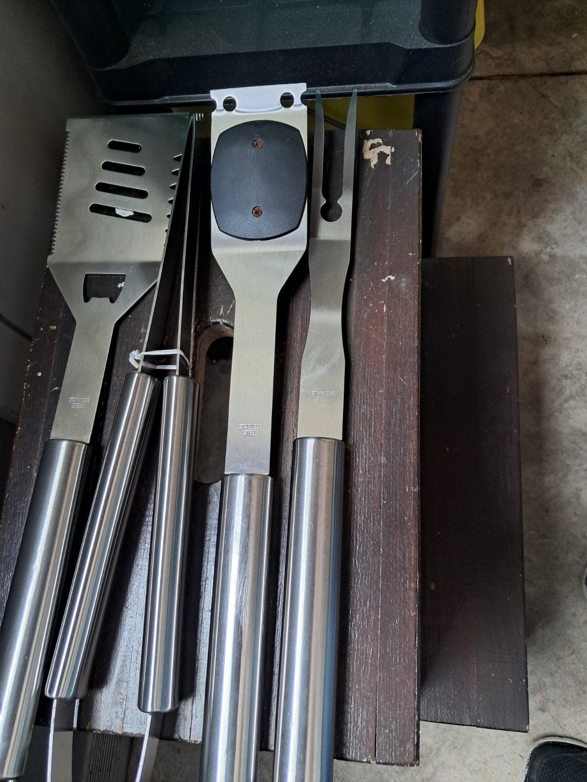 Barbecue, Ophalen
