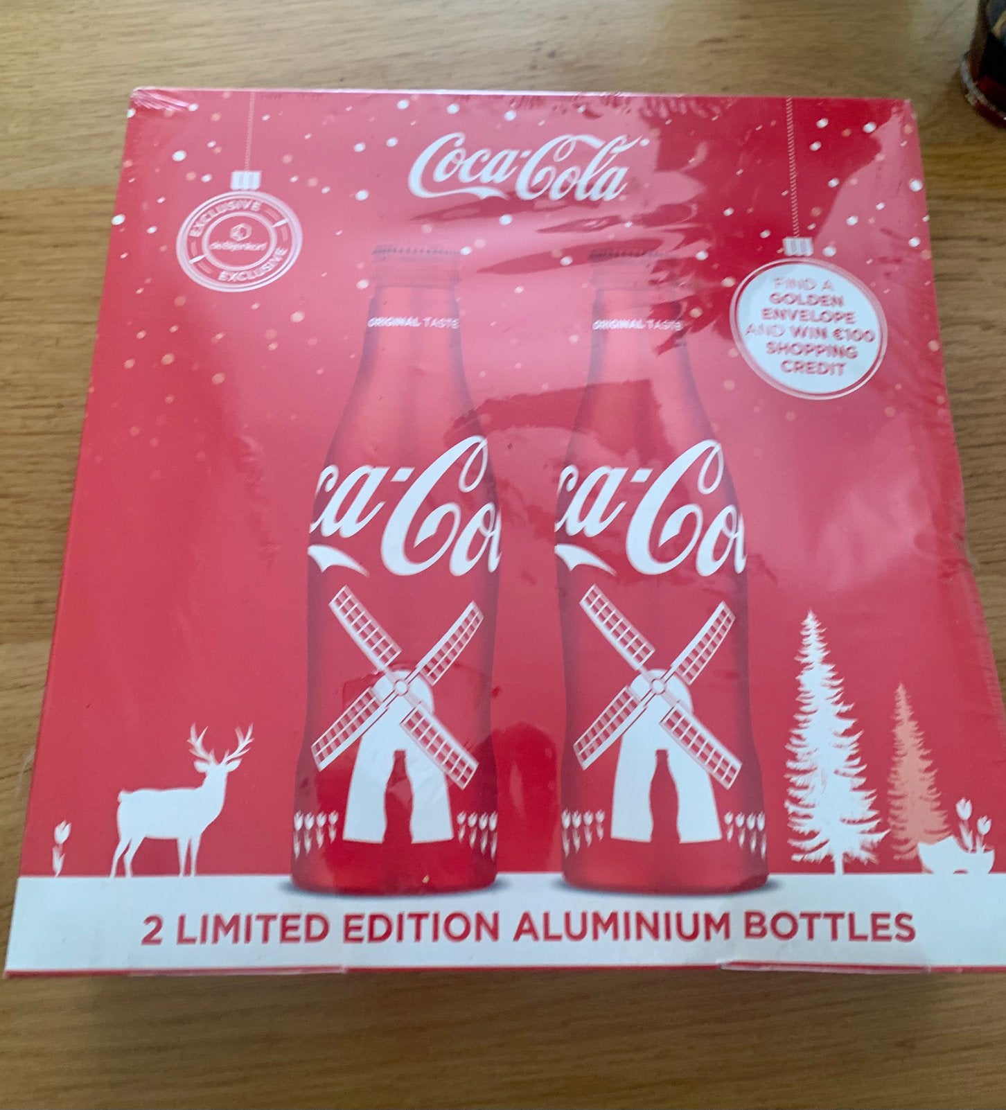 Coca cola geschenkverpakking limited, Verzamelen, Merken en Reclamevoorwerpen, Ophalen of Verzenden, Nieuw, Gebruiksvoorwerp