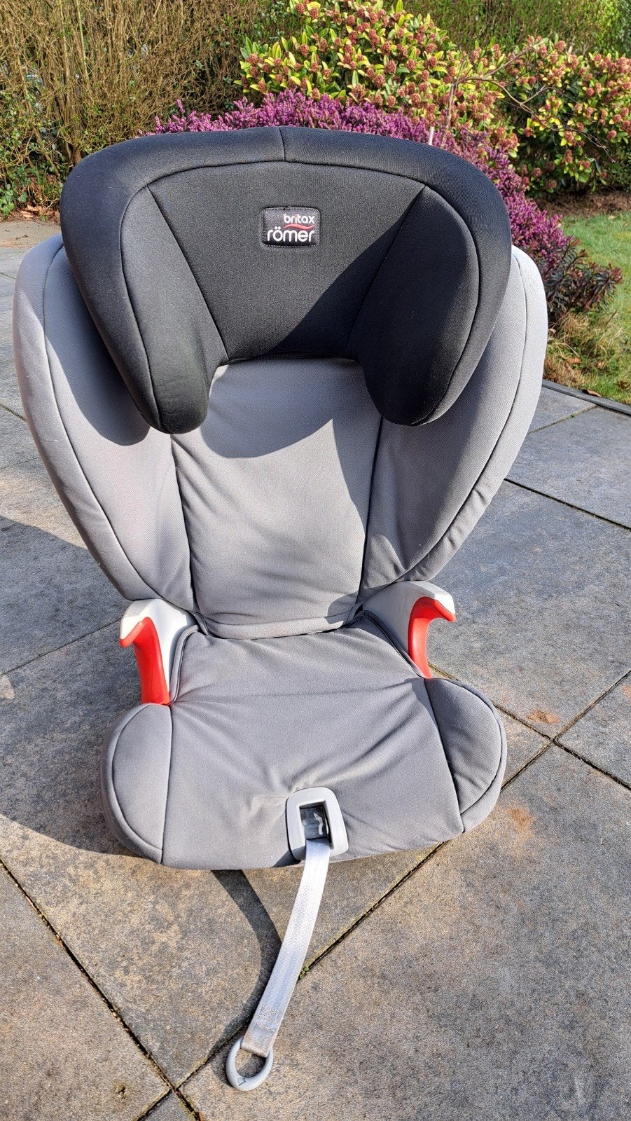 Britax Römer Autostoeltje - Grijs, Ophalen, Romer, Autogordel of Isofix, Gebruikt