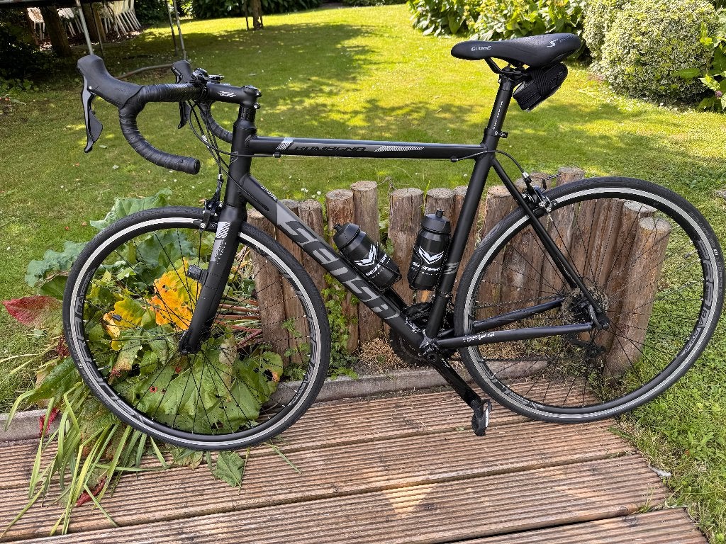 Sensa Romagna racefiets (55cm, compleet, zgan), Fietsen en Brommers, Fietsen | Racefietsen, Carbon, Zo goed als nieuw, Meer dan 20 versnellingen