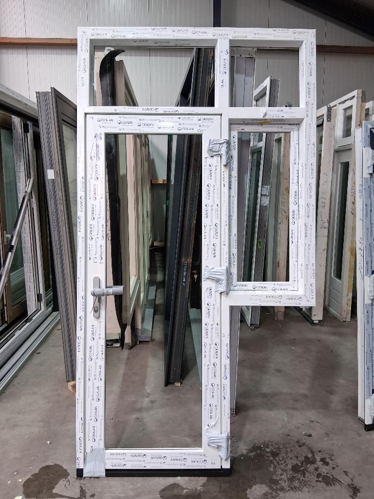 Nieuw Achterdeurkozijn Kunststof bezorgen factuur mogelijk, Kunststof, Ophalen of Verzenden, 120 cm of meer, 215 cm of meer