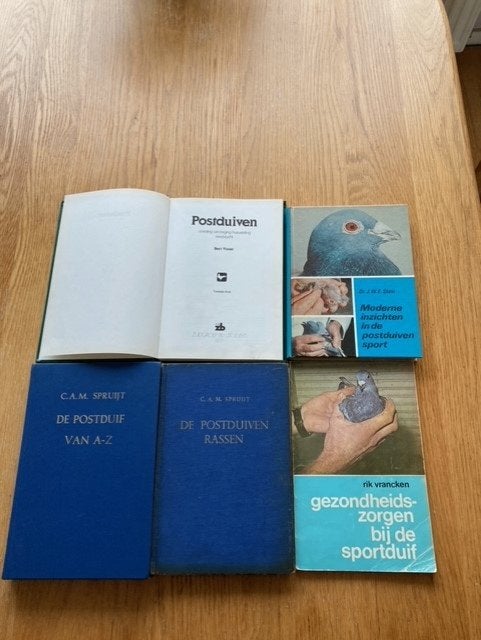postduiven boeken, Meerdere dieren, Postduif
