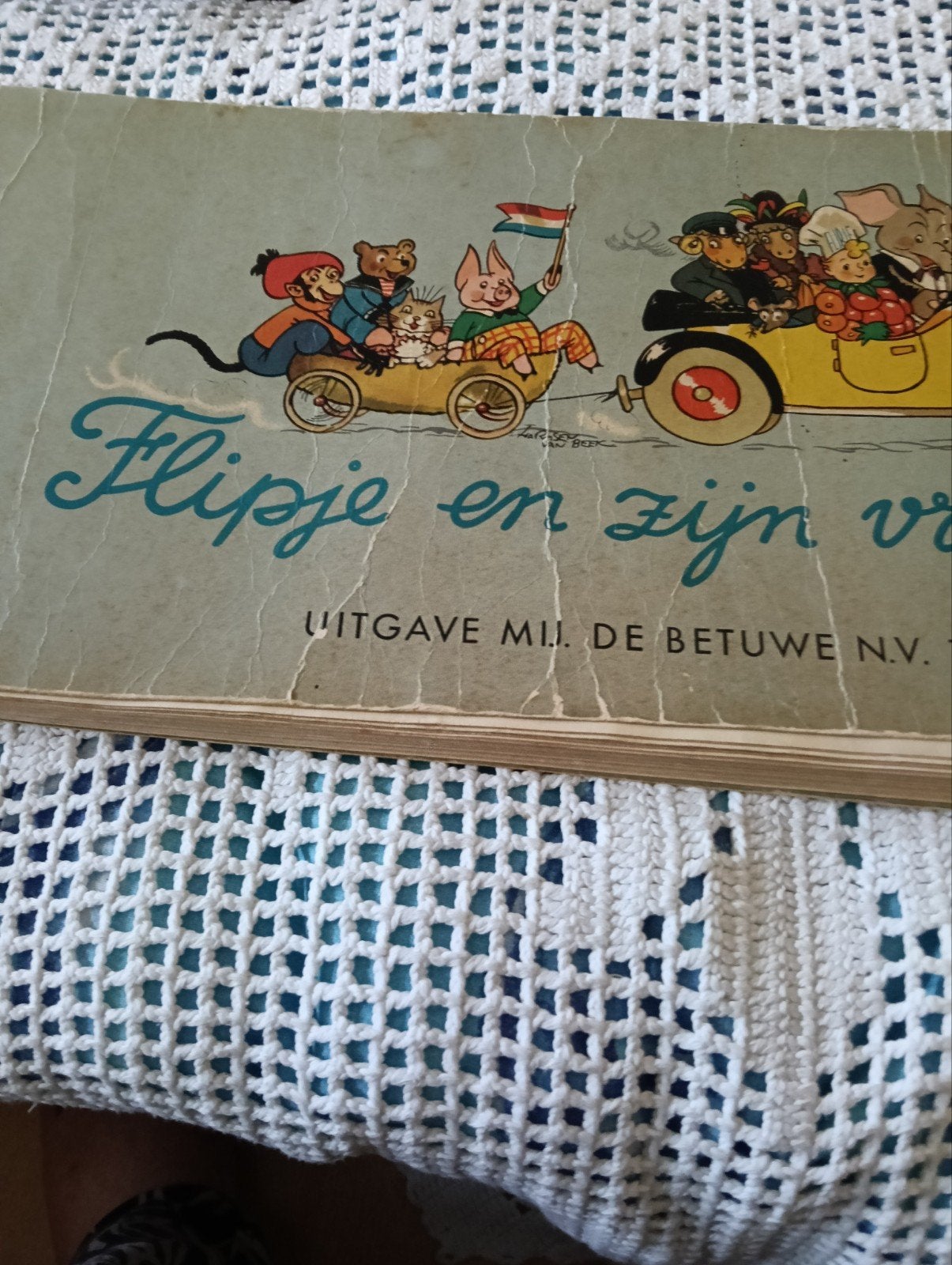 Flipje en zijn vriendjes - Vintage Plaatjesalbum, Ophalen of Verzenden