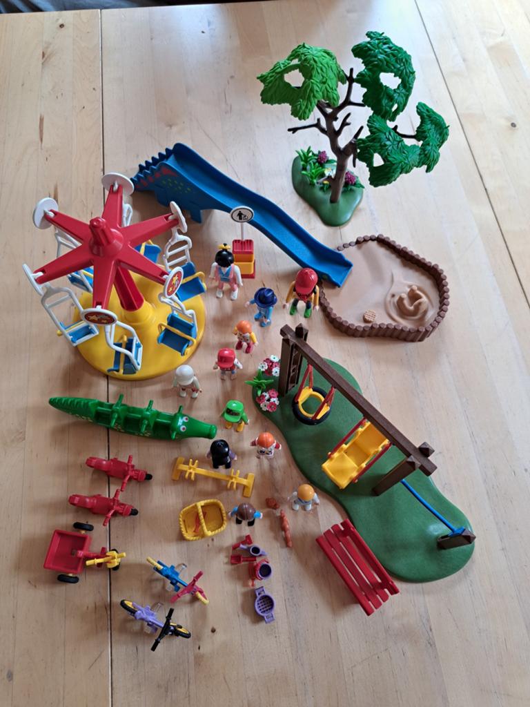 Playmobil speeltuin, Kinderen en Baby's, Speelgoed | Playmobil, Ophalen of Verzenden, Zo goed als nieuw