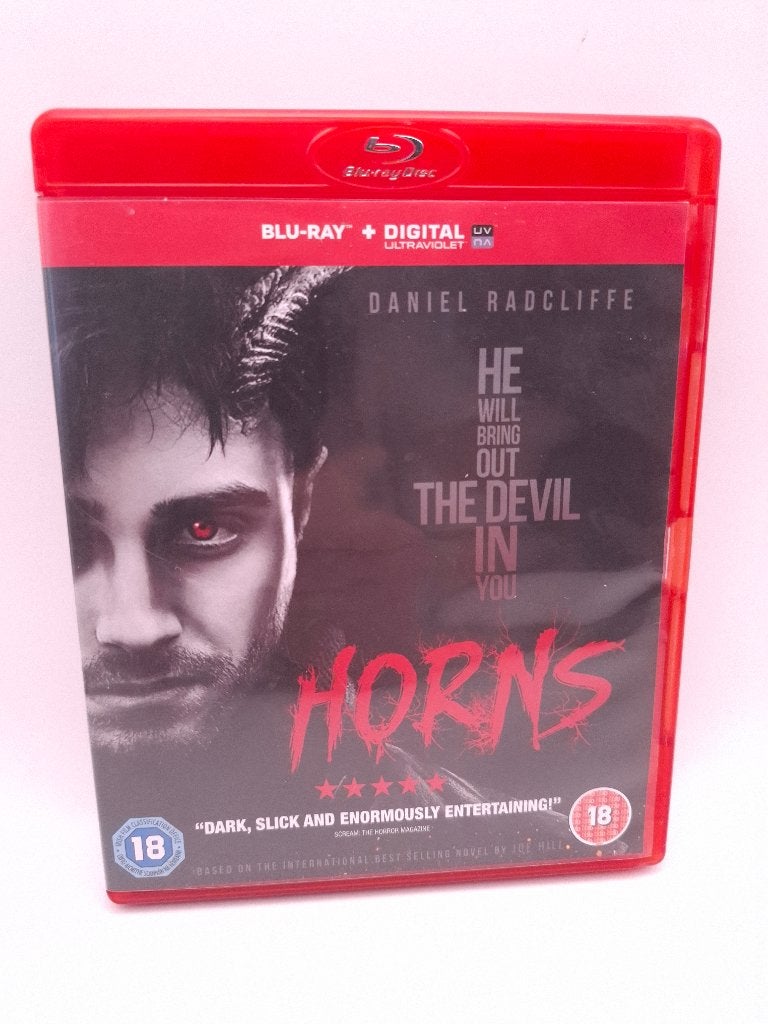 Horns blu-ray, Ophalen of Verzenden, Zo goed als nieuw, Science Fiction en Fantasy