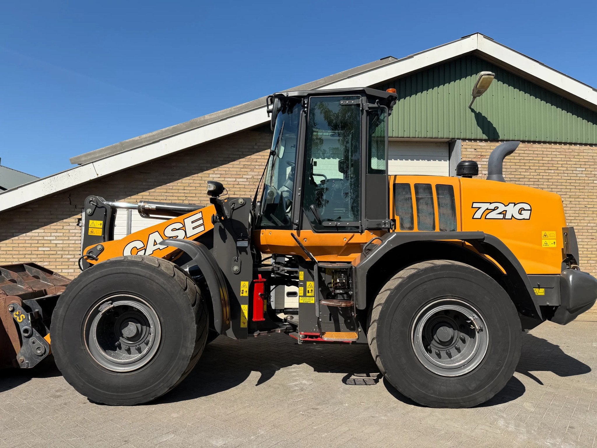 Case 721G 721G (bj 2017), Wiellader of Shovel
