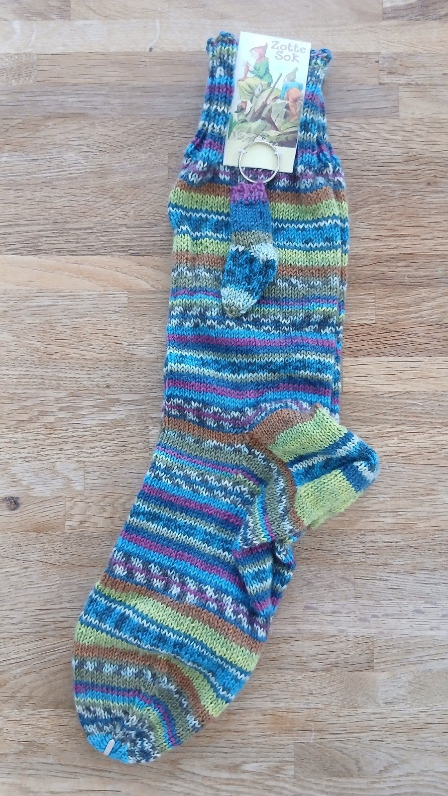 Zotte Sok handgebreide sokken maat 42/43., Ophalen of Verzenden, Nieuw, Overige maten, Overige kleuren