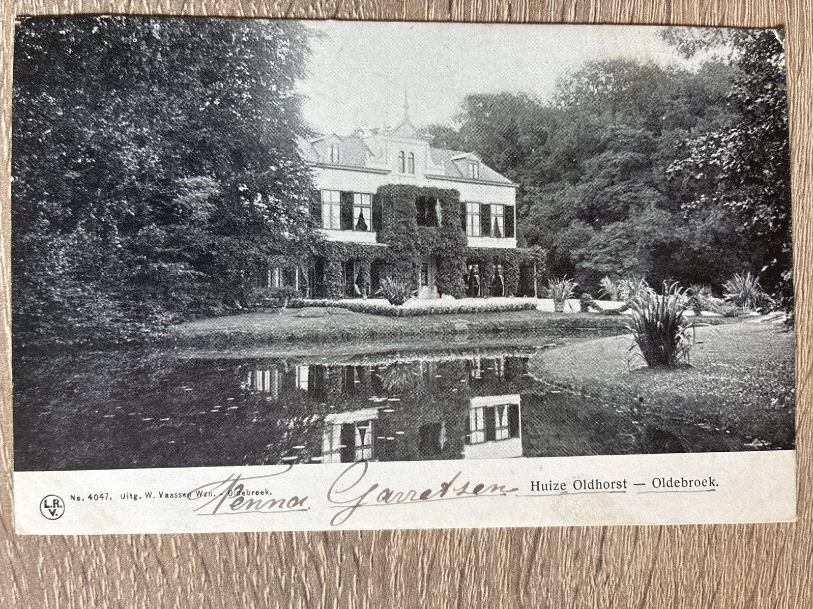 Oude ansichtkaart Huize Oldhorst, Oldebroek (voor 1920), Ophalen of Verzenden, Voor 1920, Gelopen, Gelderland