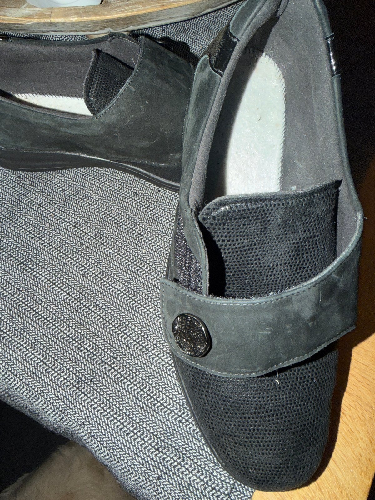 Solidus schoenen mt 6,5, Ophalen of Verzenden, Zo goed als nieuw, Zwart, Schoenen met lage hakken