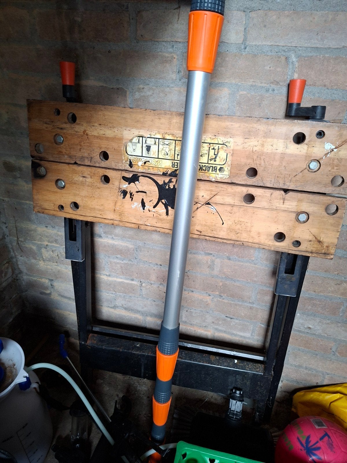 black en dekker werkbank, Ophalen