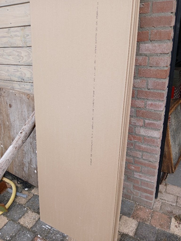 Stucplaten Knauf,  5 stuks + reststukken, Ophalen, Nieuw, Overige materialen, Minder dan 20 mm