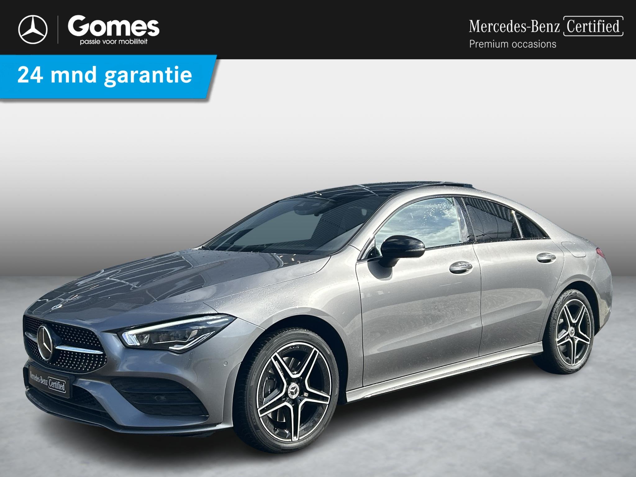 Mercedes-Benz CLA-klasse 250 e Business Solution AMG Limited, Auto's, CLA, Gebruikt, 16 kWh, Leder en Stof