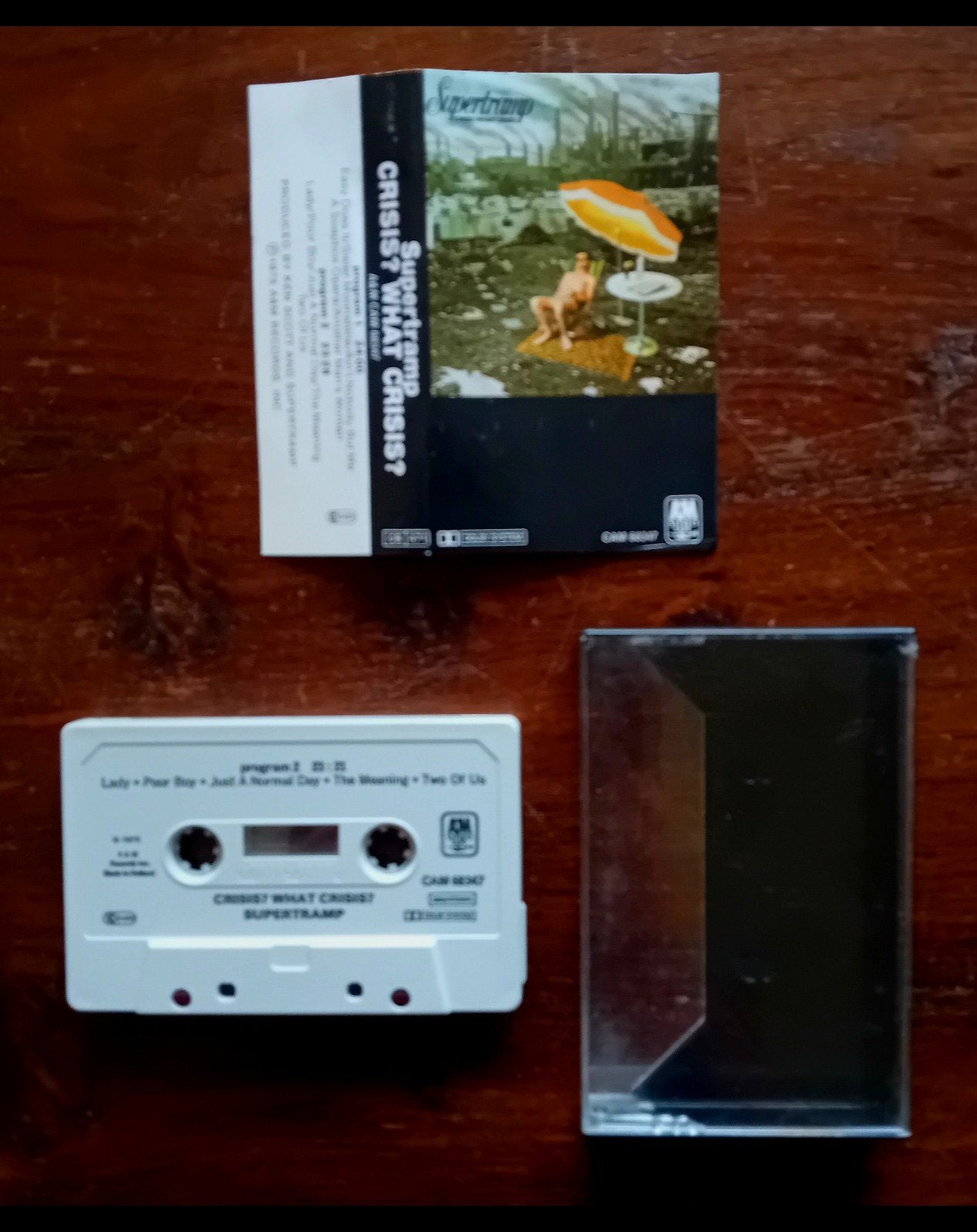 Supertramp - Crisis? What crisis? tape cassette pop rock, Ophalen of Verzenden, Gebruikt, Pop, 1 bandje
