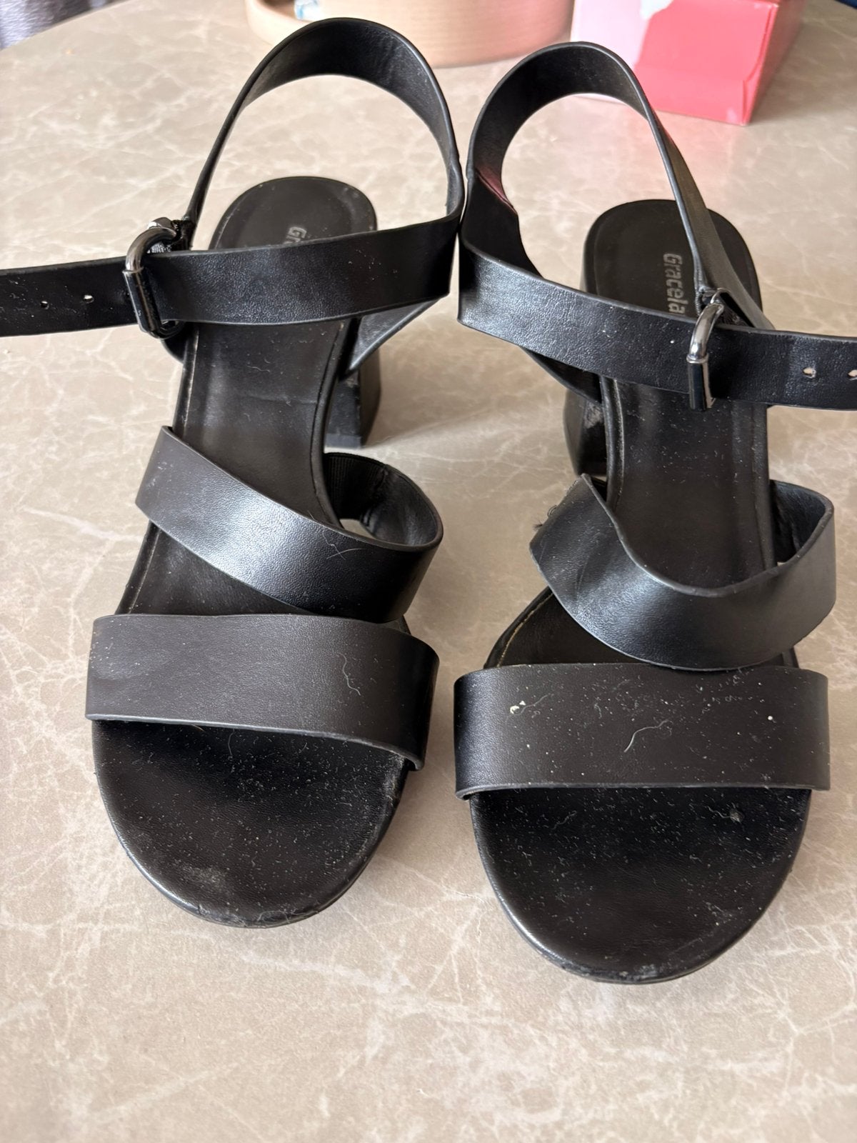 Blokhakken Graceland, Pumps, Zwart, Ophalen of Verzenden, Zo goed als nieuw