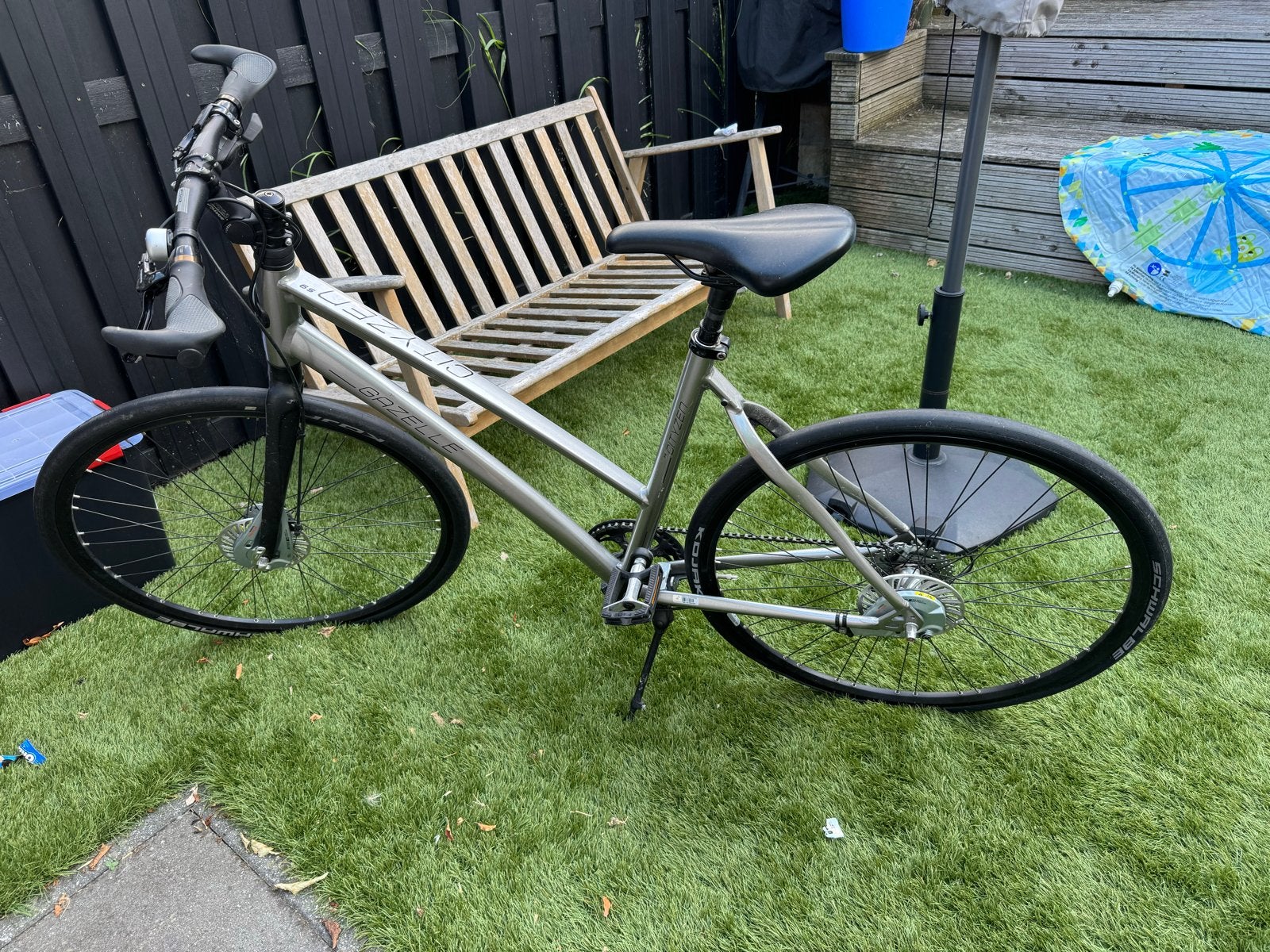 Gazelle CityZen S9 - Sportieve en snelle stadsfiets, Ophalen, Schijfrem, Gazelle, Minder dan 10 versnellingen