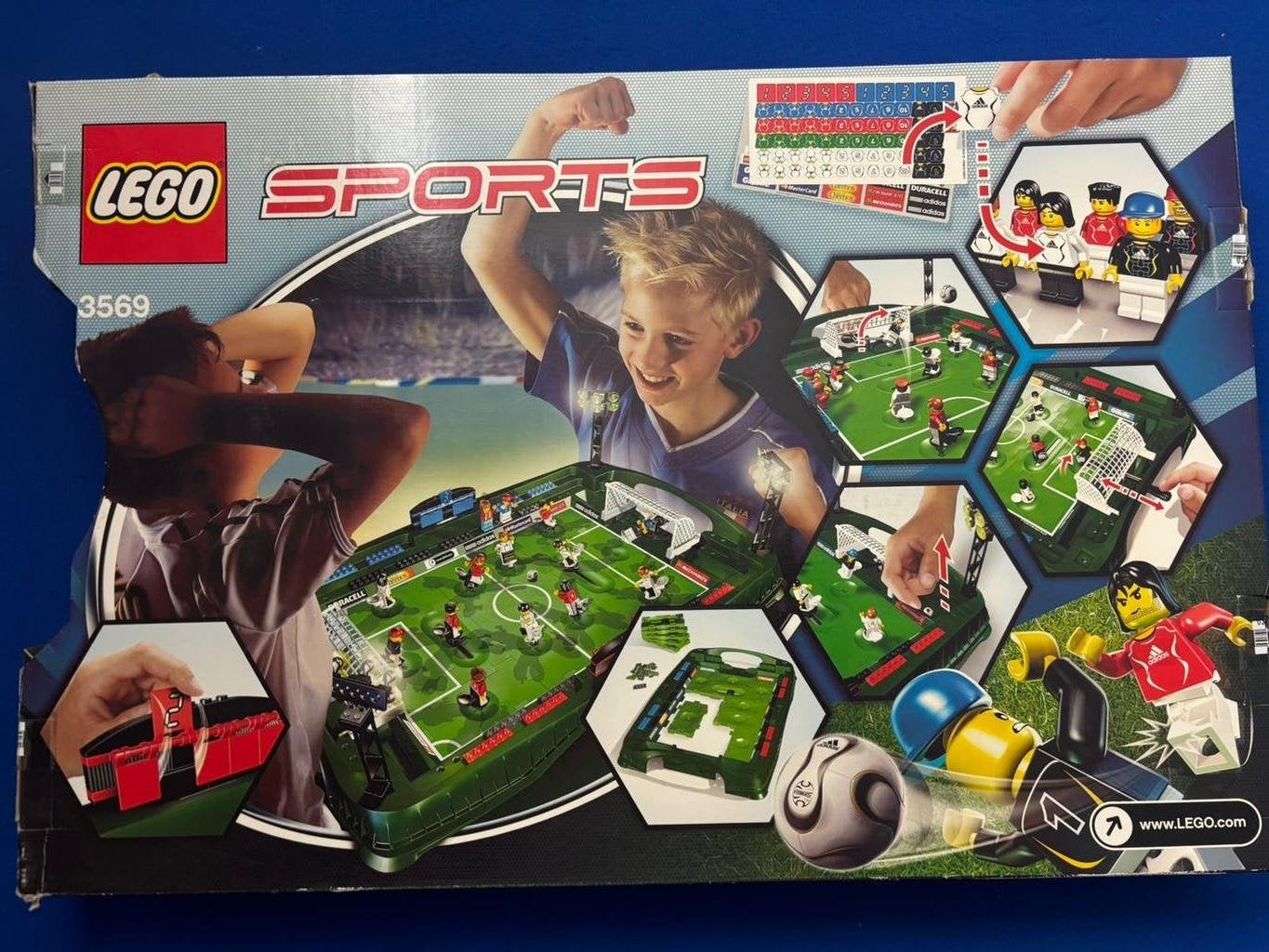 Foto 15 van Lego Sports nr 3569 / Nieuw / Voetbalveld