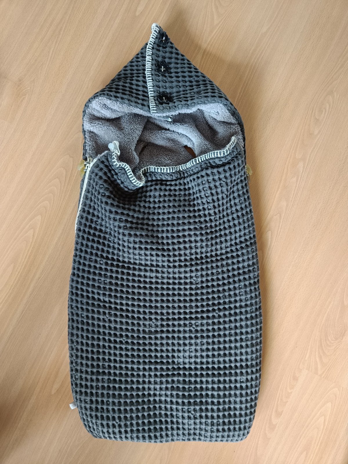 Koeka voetenzak antraciet Teddy Wafel, Ophalen of Verzenden, Voetenzak, Koeka