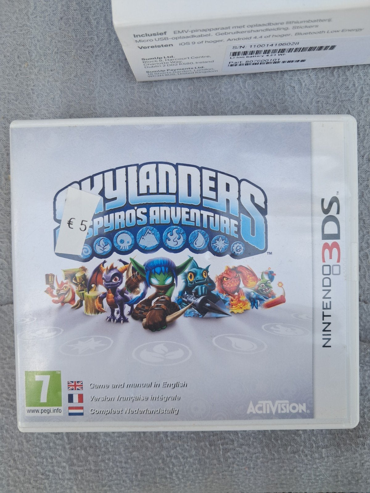 Skylanders Spyro's Adventure 3DS - Goede staat, 1 speler, Zo goed als nieuw, Vanaf 7 jaar, Ophalen