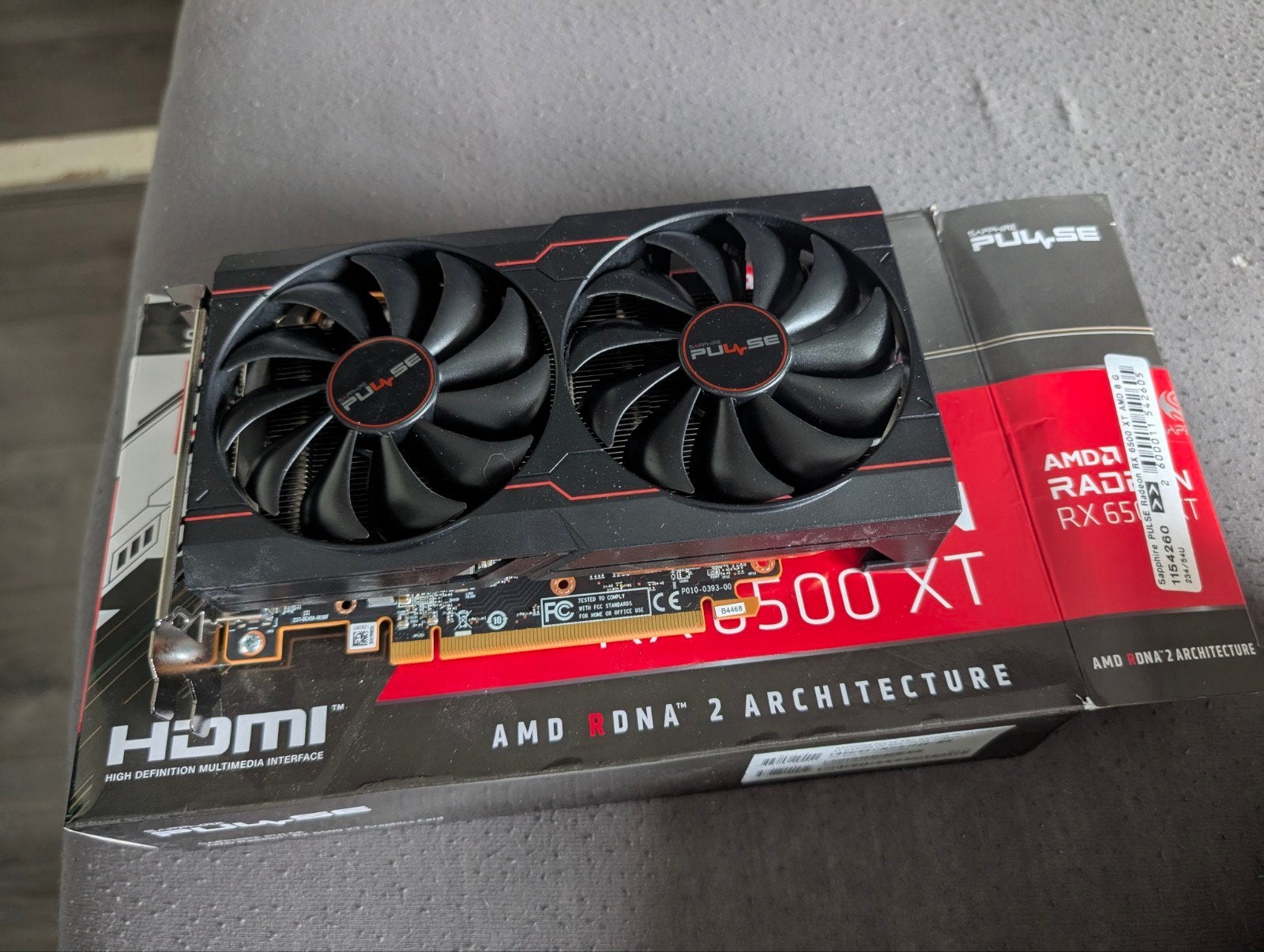 AMD Radeon RX 6500 XT OC - Zo goed als nieuw, Computers en Software, Videokaarten, AMD, GDDR6, PCI-Express 4, Ophalen of Verzenden