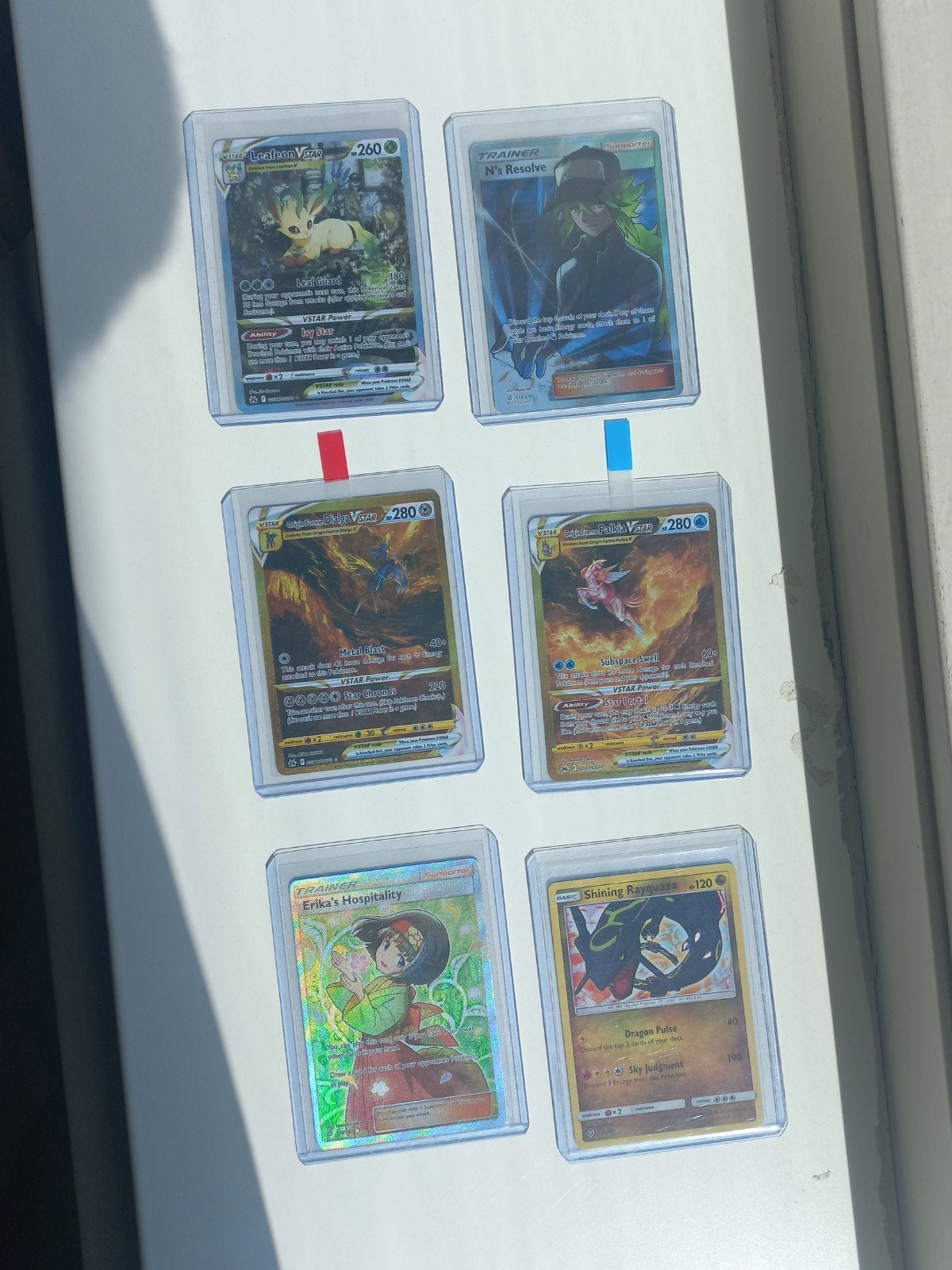 Mooie pokemon kaarten., Ophalen of Verzenden, Zo goed als nieuw, Meerdere kaarten