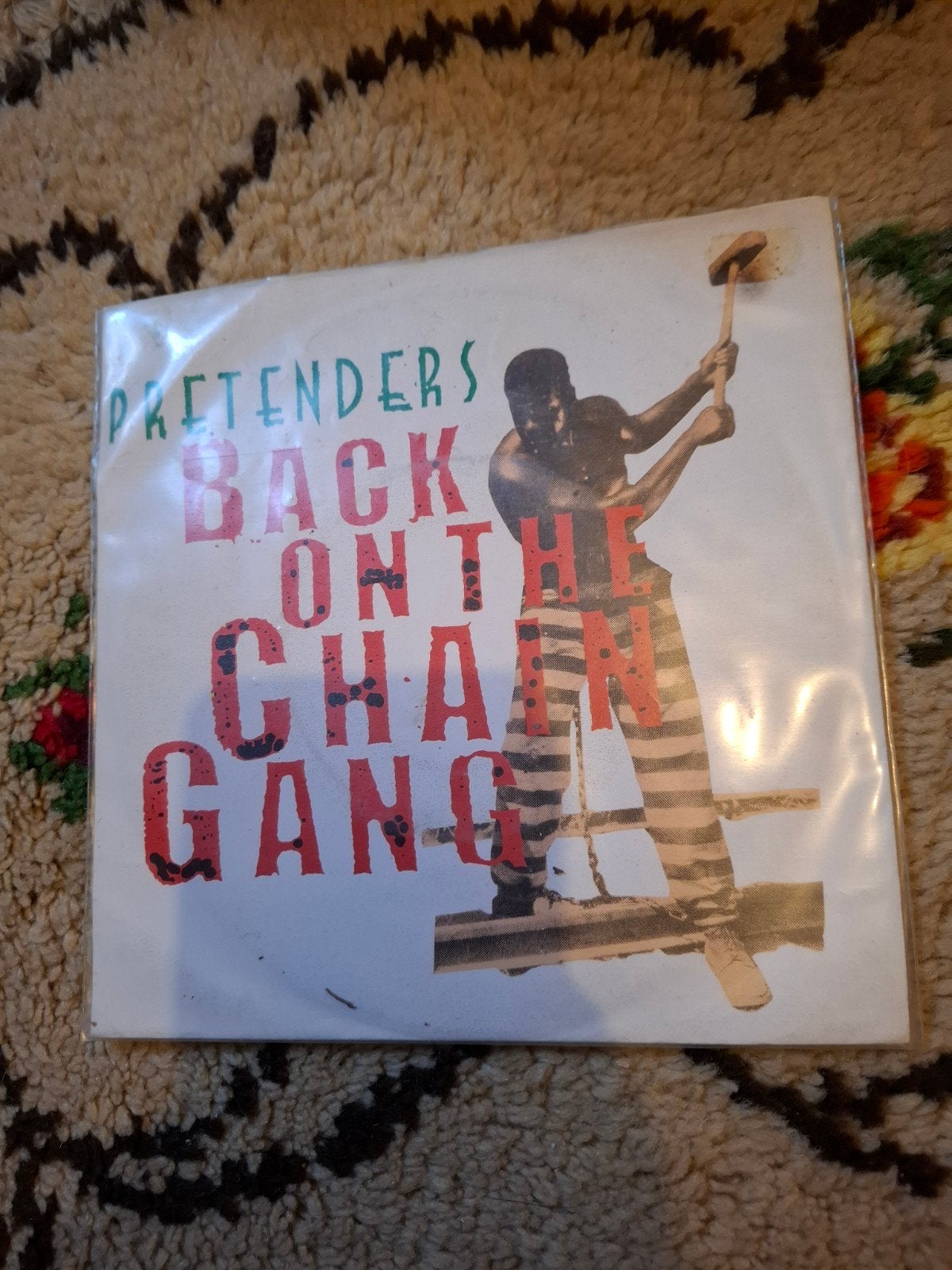 The Pretenders - Back on the Chain Gang (single), Cd's en Dvd's, Gebruikt, 7 inch, Pop, EP