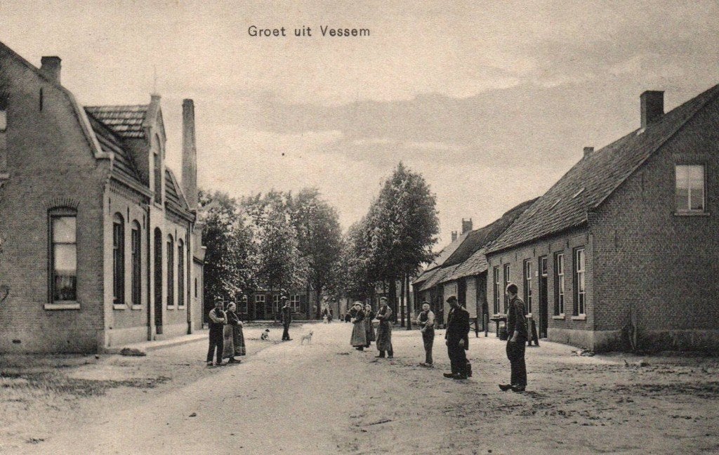 Ansichtkaart Vessem, Ophalen of Verzenden, Noord-Brabant