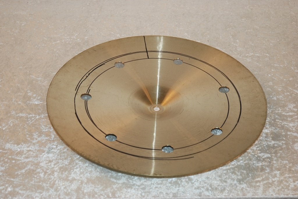 Meinl Romen mark 70 effect bekken geboord 18 inch <26261392>, Gebruikt, ., Drums of Percussie, Ophalen of Verzenden