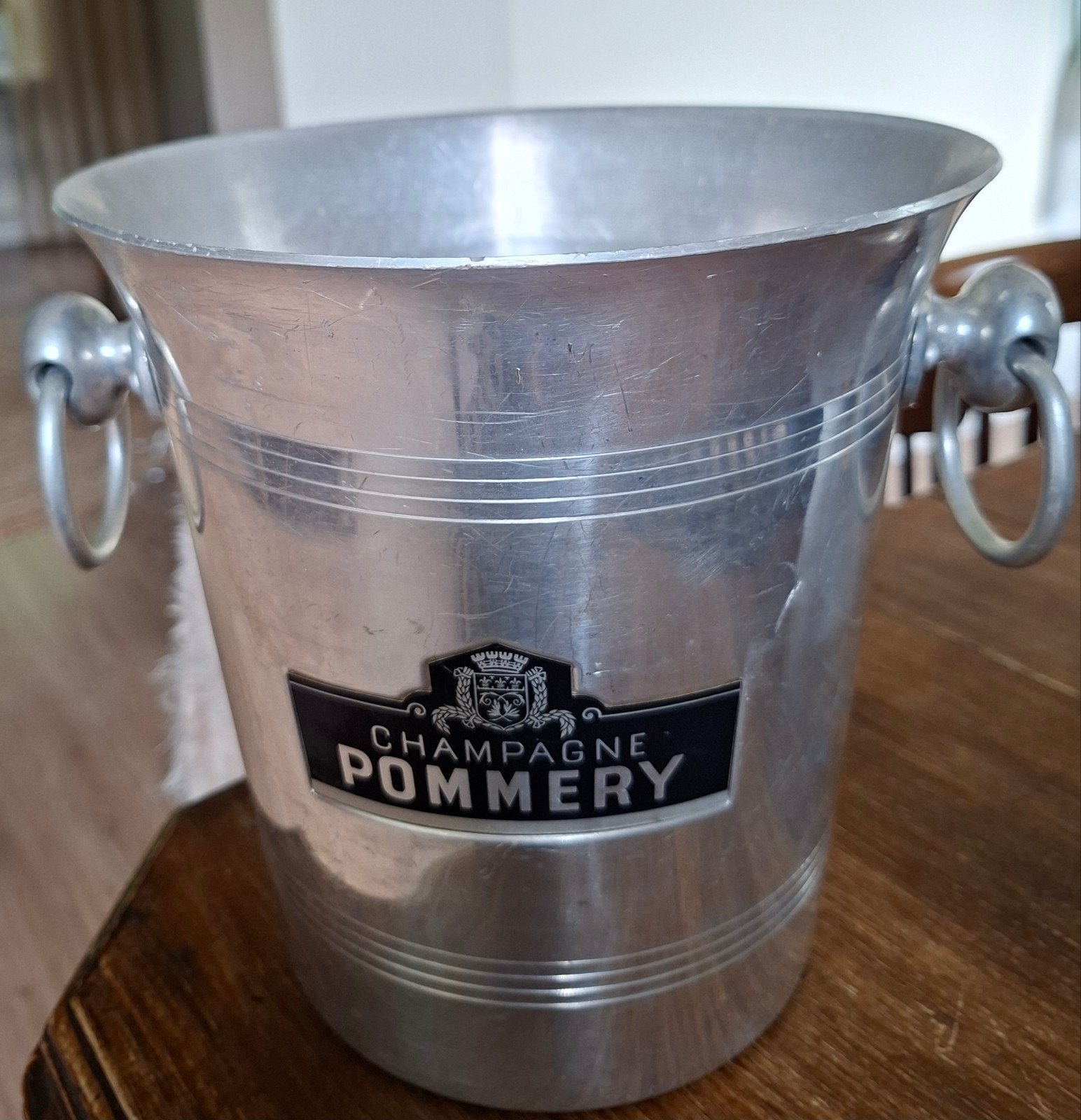 Champagne koeler - Aluminium, jaren 70-80, Ophalen