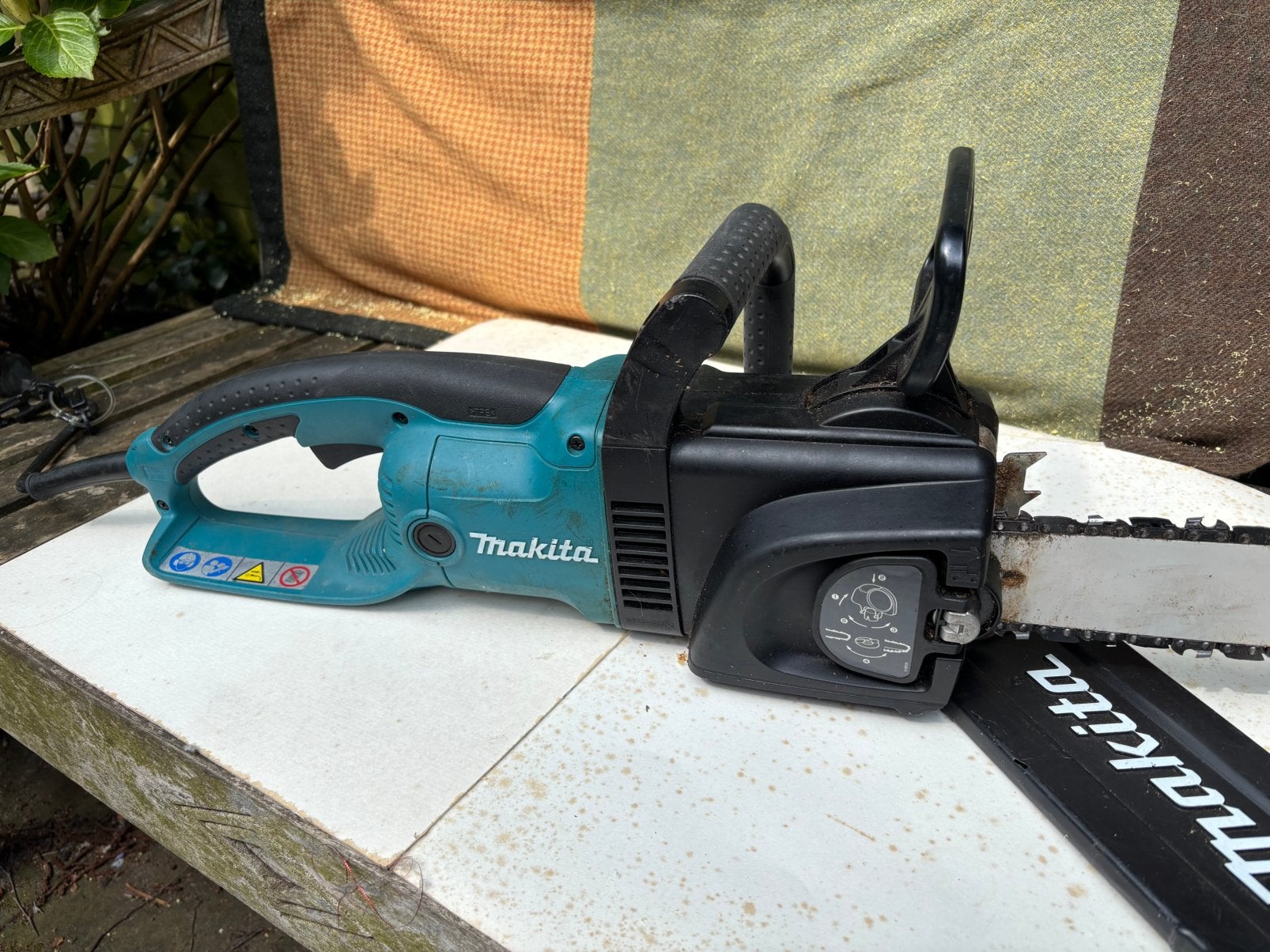 Makita Kettingzaag, elektrisch,, Ophalen of Verzenden, Gebruikt