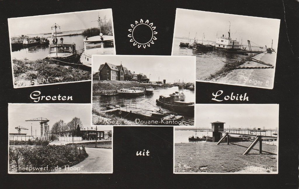 Lobith, Ophalen of Verzenden, 1940 tot 1960, Gelopen, Gelderland