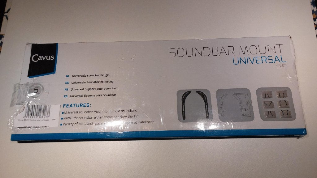 Soundbar beugels, Ophalen, Zo goed als nieuw