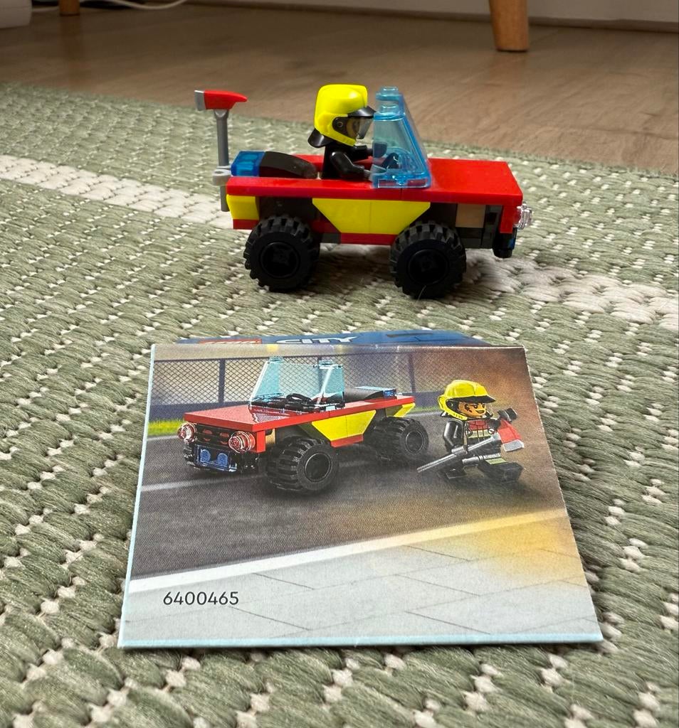 Lego City Brandweerwagen 30585 met instructies, City, Lego, Ophalen of Verzenden, Zo goed als nieuw