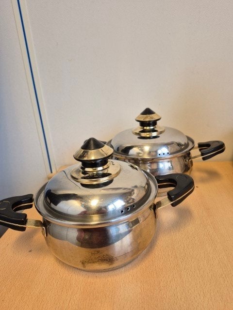 Kookpannen 2 stuks BK, BK, Pannenset, Ophalen of Verzenden, Zo goed als nieuw