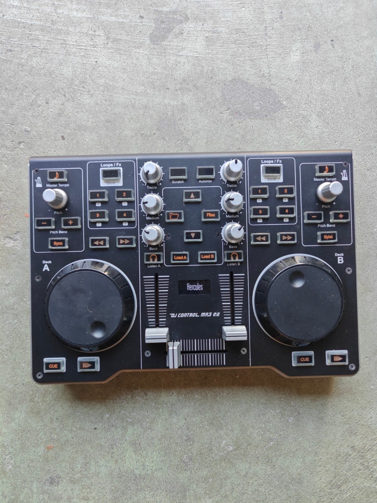 Hercules DJ Control MP3 e2 DJ-controller, Ophalen, Gebruikt, Dj-set, Overige merken